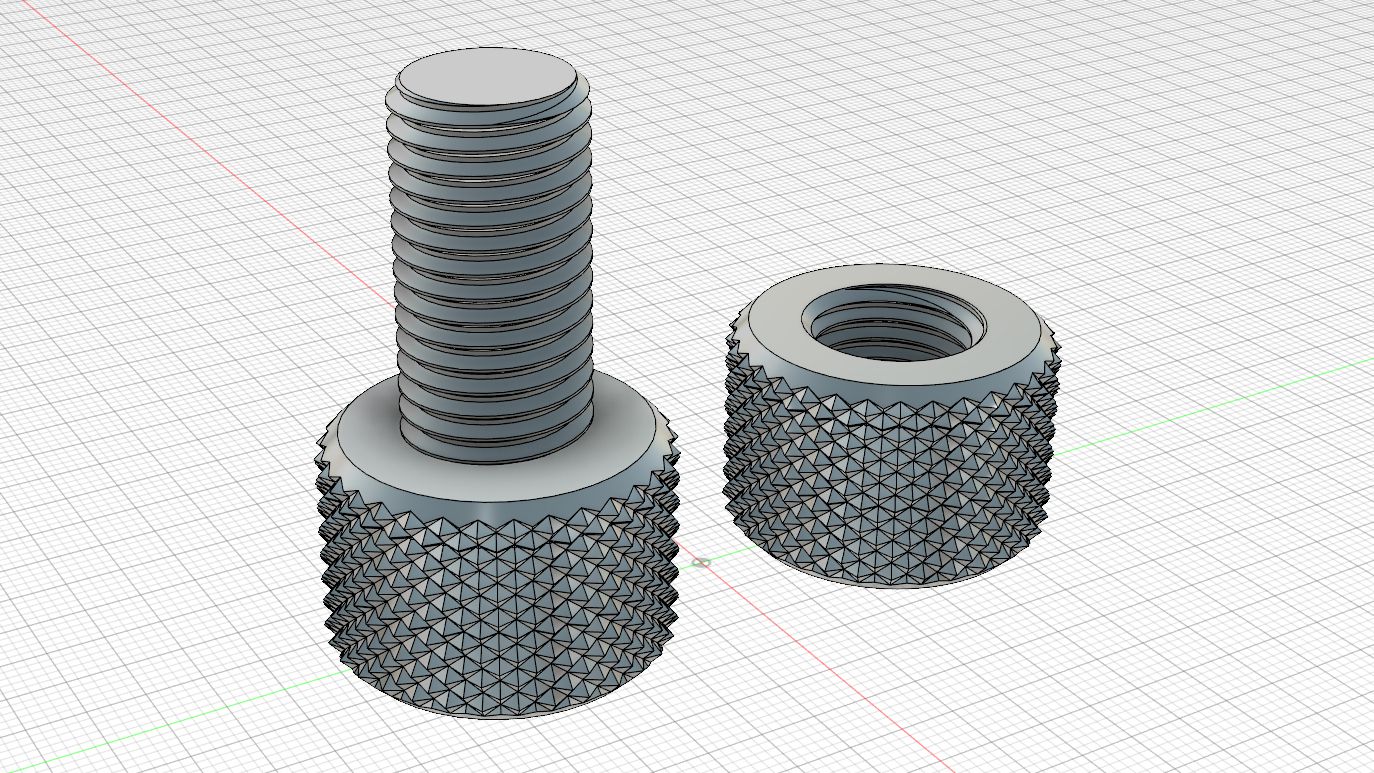 [B!] AutodeskのFusion360で”ローレット加工”を作る